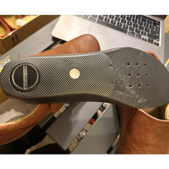 Halsa Footwear leather orthopedic shoes size 11W - Picture 13 of 14